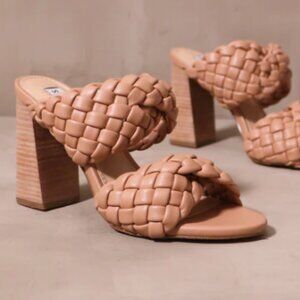 STEVE MADDEN Twisted Braided Sandals